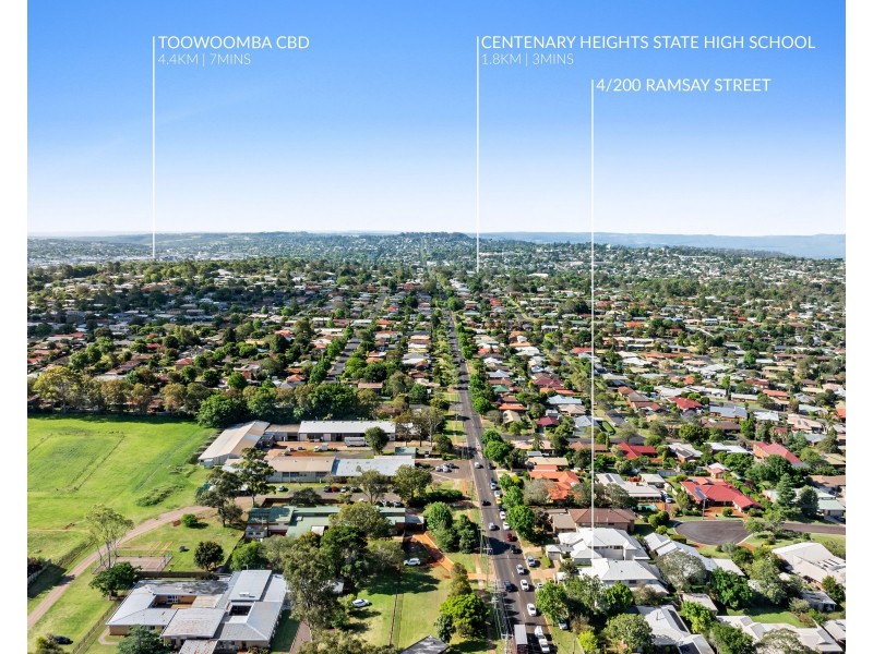 Unit 4/200 Ramsay Street, Centenary Heights QLD 4350