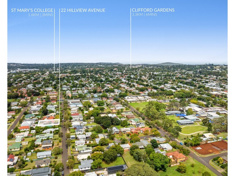 22 Hillview Avenue, Newtown QLD 4350