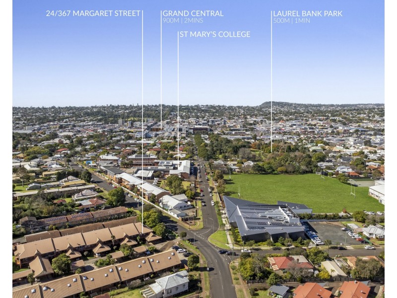 24/367-369 Margaret Street, Newtown QLD 4350