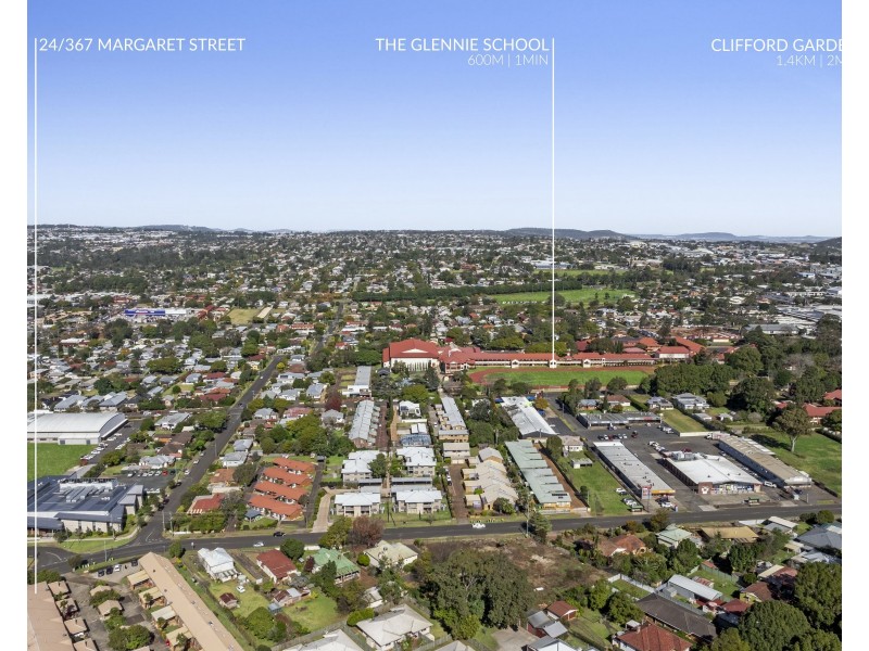 24/367-369 Margaret Street, Newtown QLD 4350