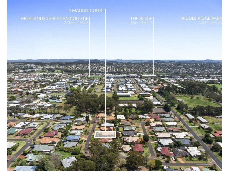 5 Maggie Court, Middle Ridge QLD 4350