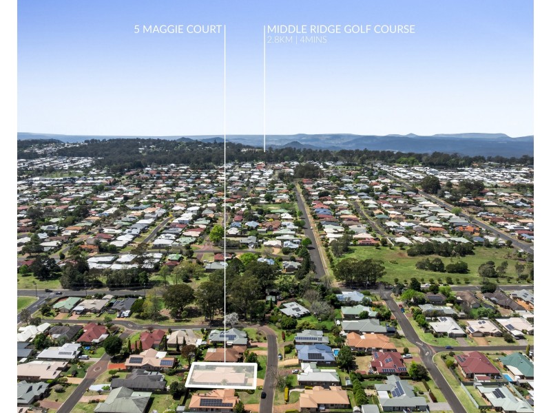 5 Maggie Court, Middle Ridge QLD 4350