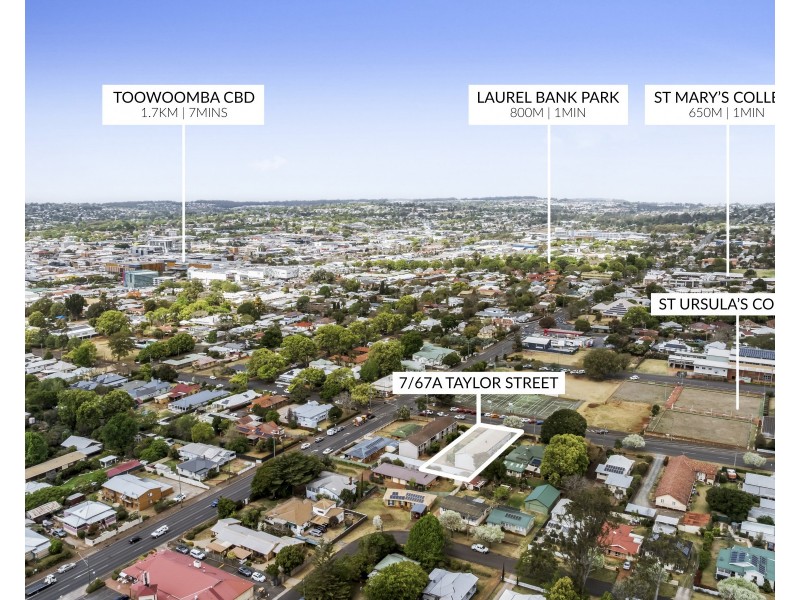 Unit 7/67A Taylor Street, Newtown QLD 4350