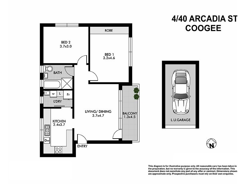 4/40 Arcadia Street, Coogee NSW 2034