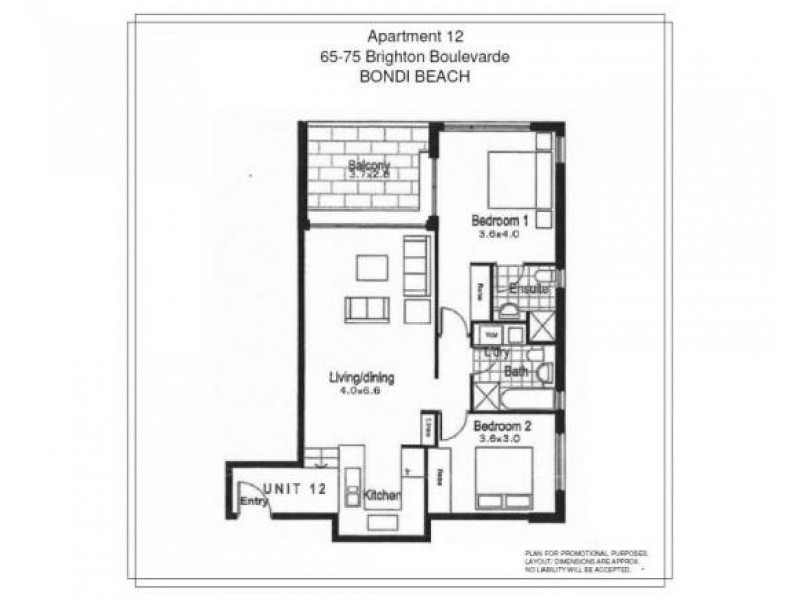 12/65-75 Brighton Boulevard, Bondi Beach NSW 2026