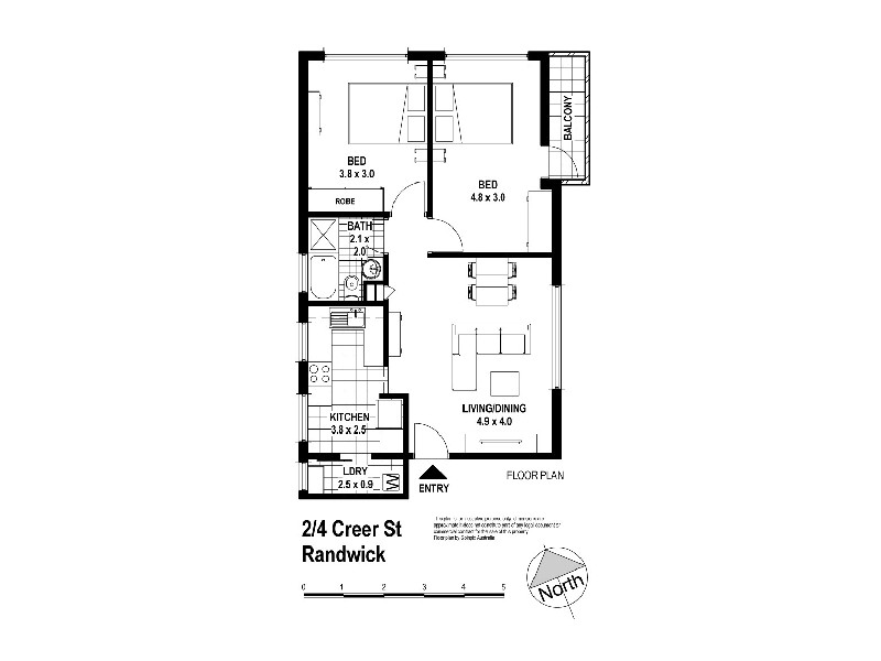 2/4 CREER STREET, Randwick NSW 2031