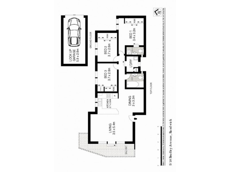 5/18 Bradley Street, Randwick NSW 2031