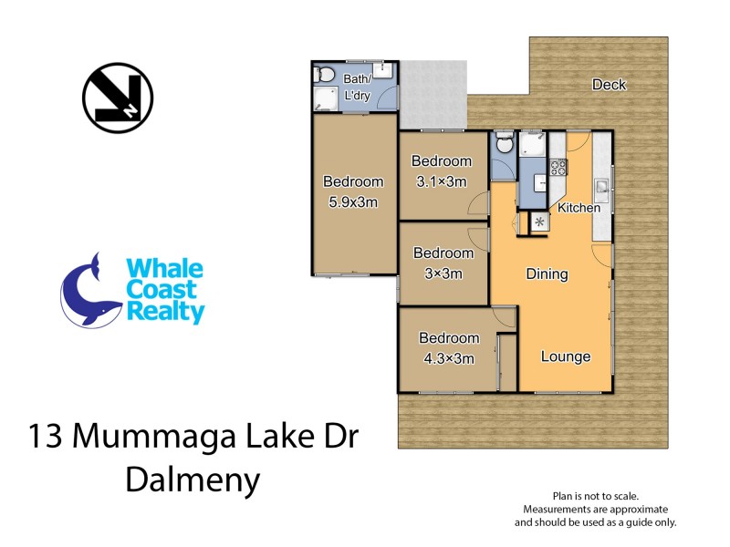 13 Mummaga Lake Drive, Dalmeny NSW 2546 Floorplan