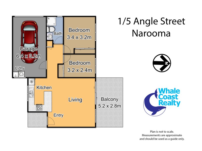1/5 Angle Street, Narooma NSW 2546 Floorplan