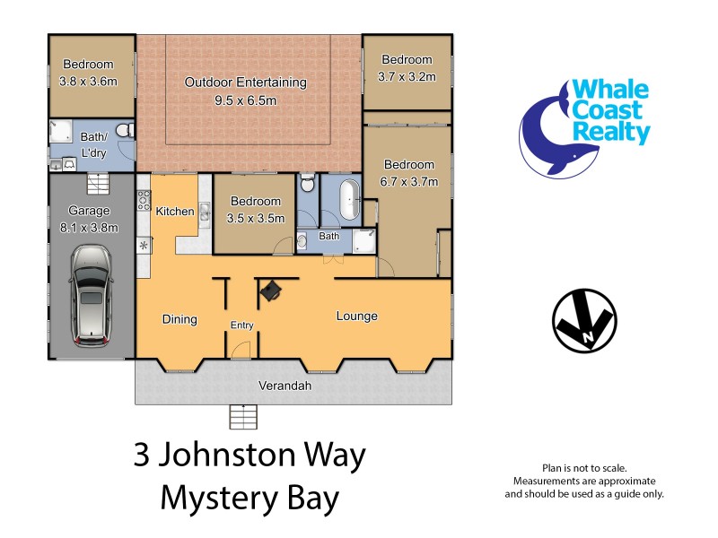 3 Johnston Way, Mystery Bay NSW 2546 Floorplan