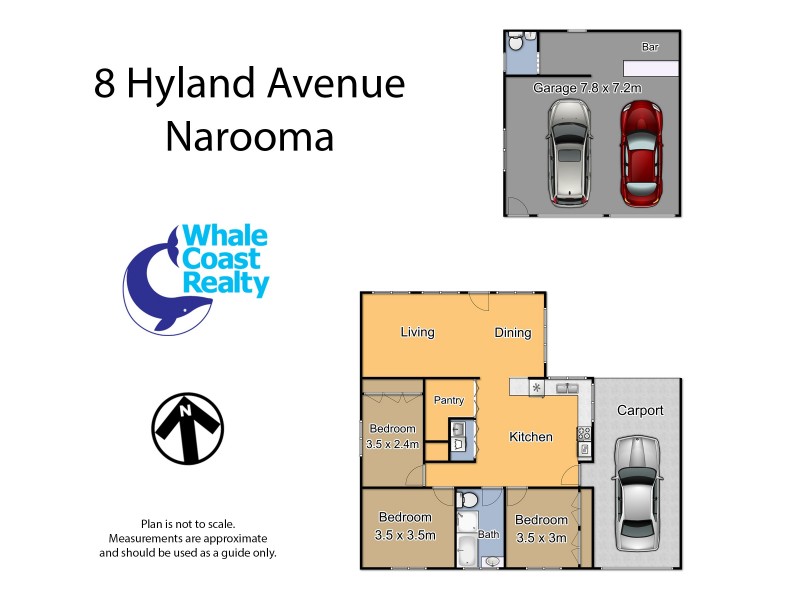 8 Hyland Avenue, Narooma NSW 2546 Floorplan