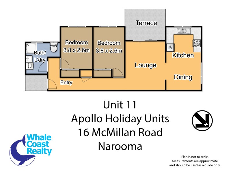 11/16 McMillan Road, Narooma NSW 2546 Floorplan