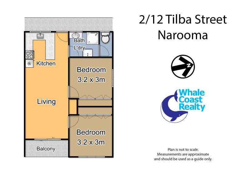 2/12 Tilba Street, Narooma NSW 2546 Floorplan