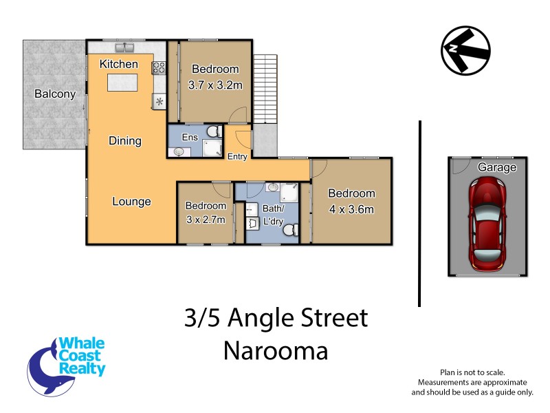 3/5 Angle Street, Narooma NSW 2546 Floorplan