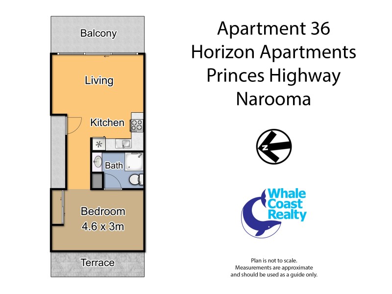 36/147 Princes Highway, Narooma NSW 2546 Floorplan