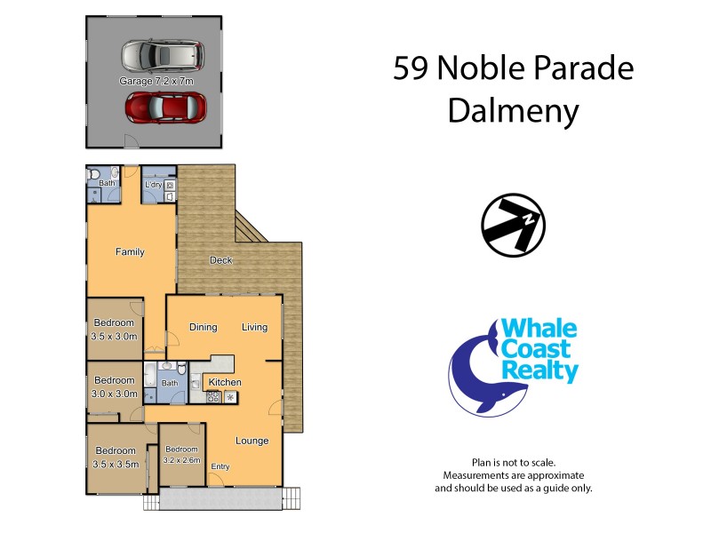 59 Noble Parade, Dalmeny NSW 2546 Floorplan