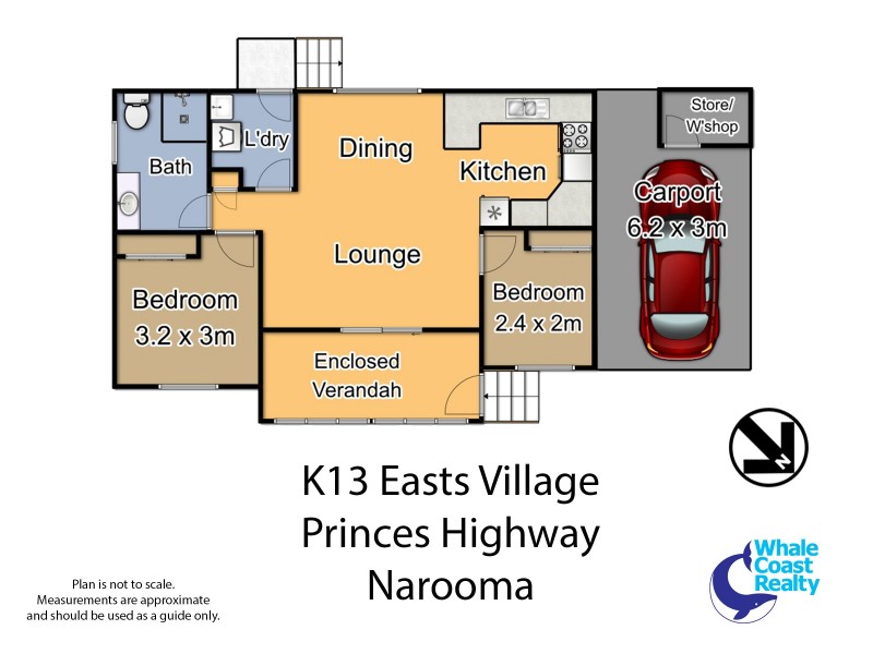 K13/48 Princes Highway, Narooma NSW 2546 Floorplan