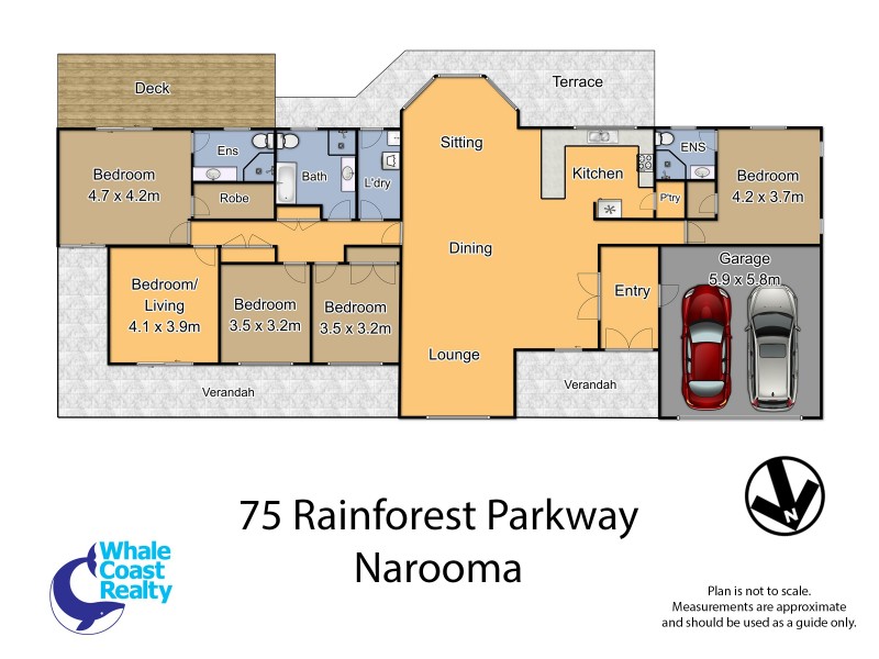 75 Rainforest Parkway, Narooma NSW 2546 Floorplan