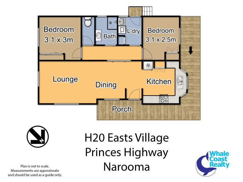 Site H20/48 Princes Highway, Narooma NSW 2546 Floorplan