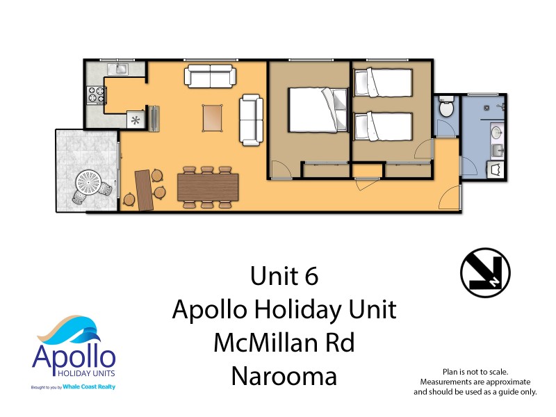 6/16 McMillan Road, Narooma NSW 2546 Floorplan