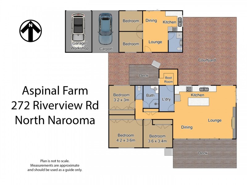 272 Riverview Road, North Narooma NSW 2546 Floorplan