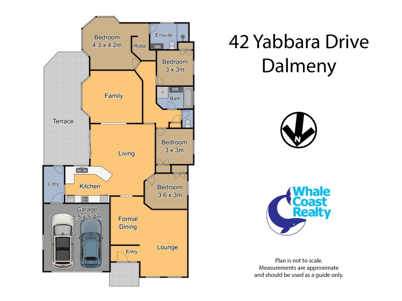 42 Yabbarra Drive, Dalmeny NSW 2546 Floorplan