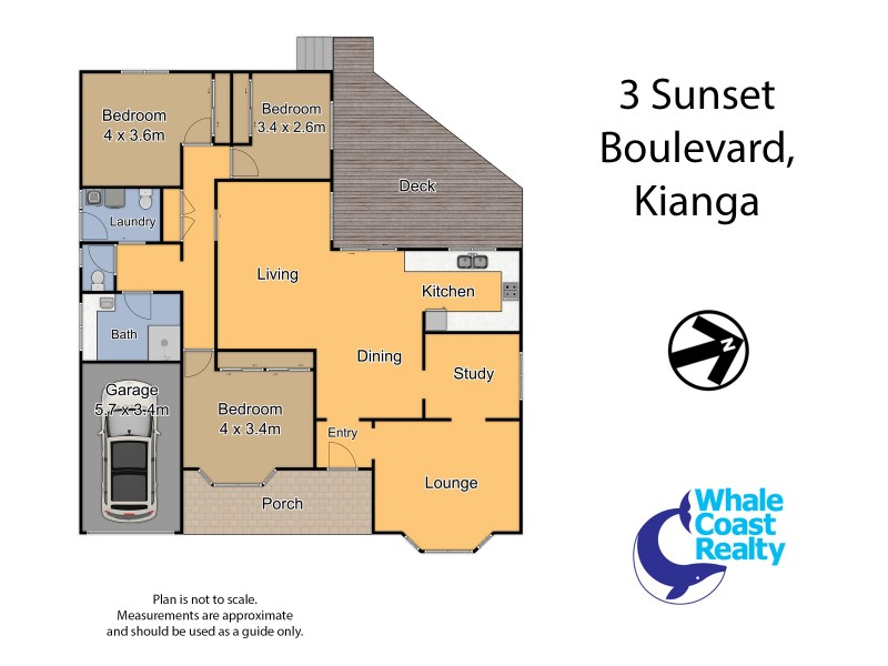 3 Sunset Boulevard, Kianga NSW 2546 Floorplan