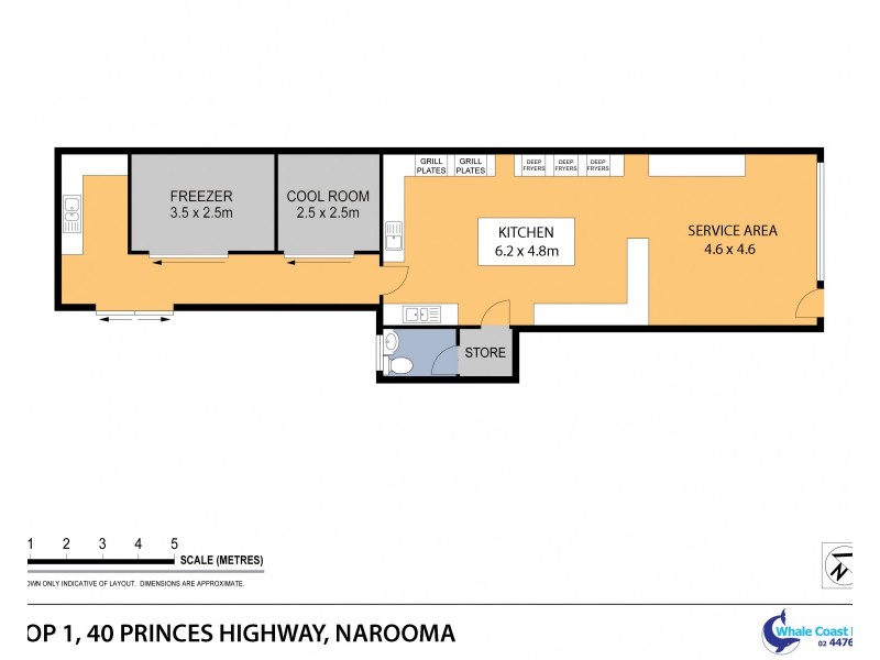 1/40 Princes Highway, Narooma NSW 2546 Floorplan