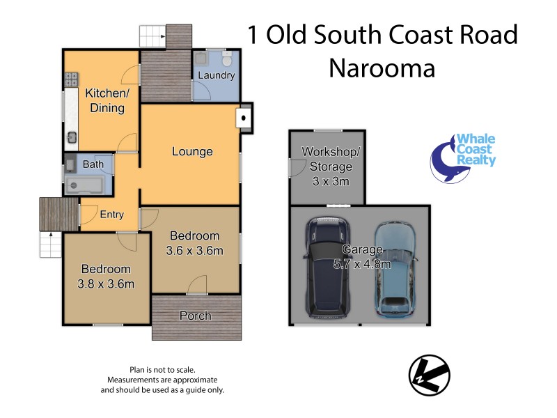 1 Old South Coast Road, Narooma NSW 2546 Floorplan