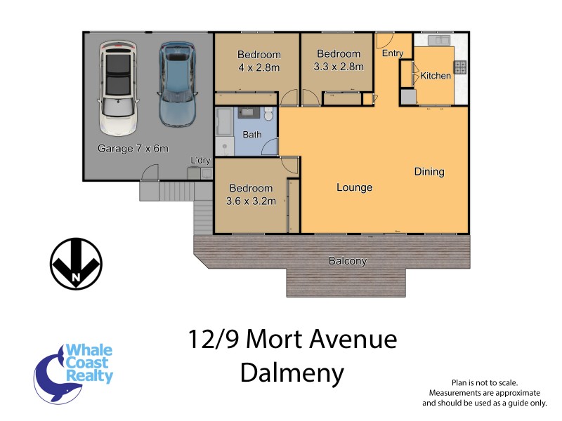 12/9 Mort Avenue, Dalmeny NSW 2546 Floorplan