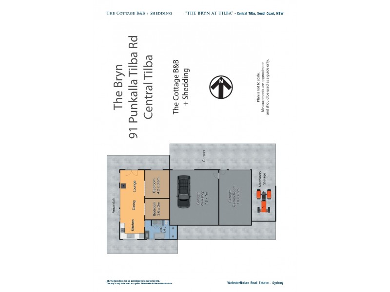 91 Punkalla Tilba Road, Central Tilba NSW 2546 Floorplan
