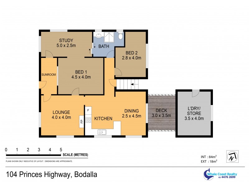 104 Princes Highway, Bodalla NSW 2545 Floorplan