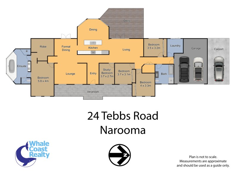 24 Tebbs Road, Narooma NSW 2546 Floorplan