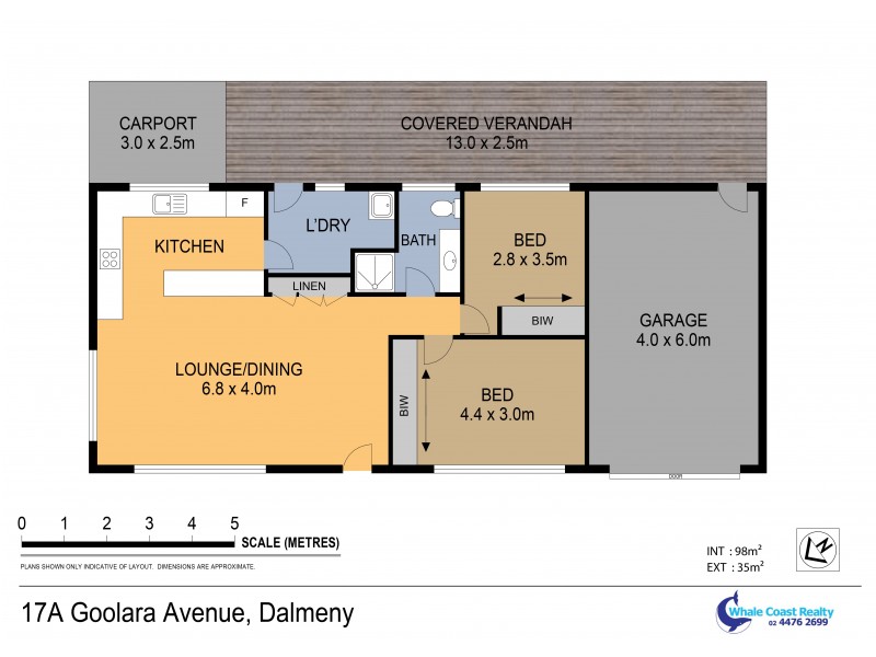 17A Goolara Avenue, Dalmeny NSW 2546 Floorplan