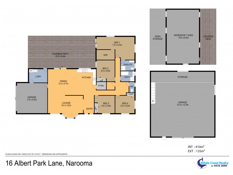16 Albert Park Lane, Narooma NSW 2546 Floorplan