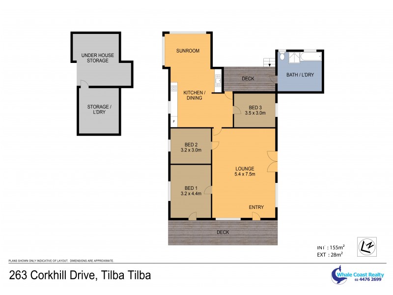 263 Corkhill Drive, Tilba Tilba NSW 2546 Floorplan