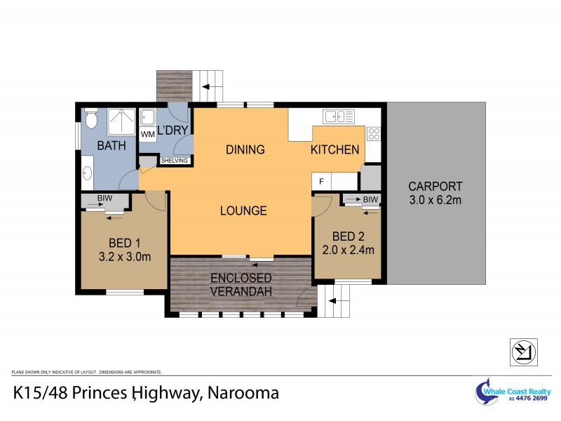 K15/48 Princes Highway, Narooma NSW 2546 Floorplan