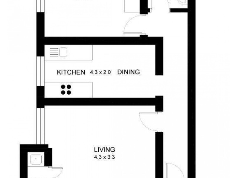 15/9 Wylde Street, Potts Point NSW 2011 Floorplan