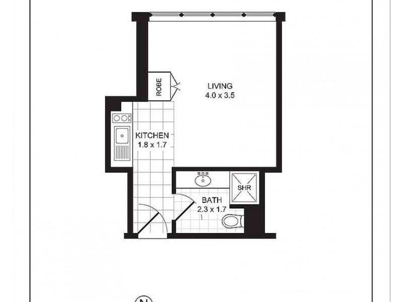 706/28 Macleay Street, Potts Point NSW 2011 Floorplan