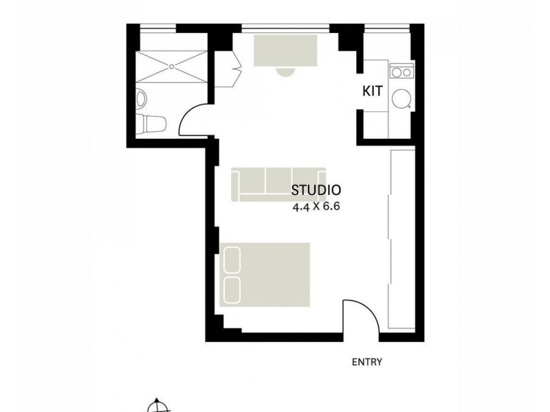 205/3-5 Greenknowe Avenue, Elizabeth Bay NSW 2011 Floorplan