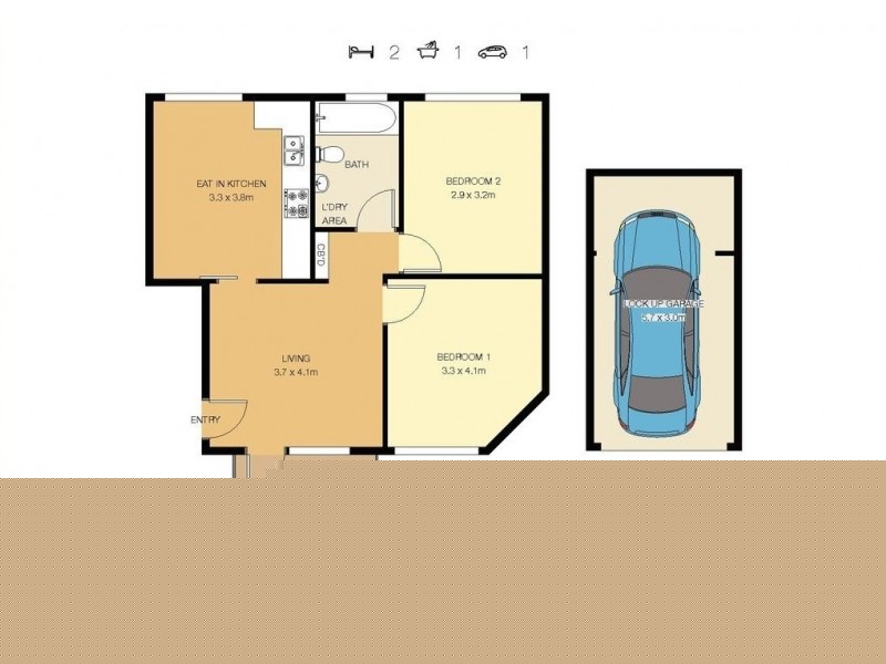 12/30 Cowper St, Randwick NSW 2031 Floorplan