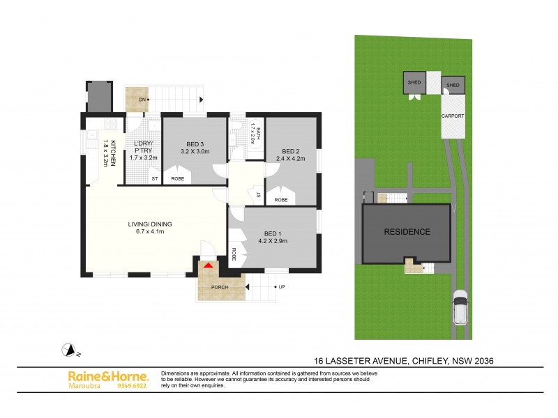 16 Lasseter Avenue, Chifley NSW 2036 Floorplan