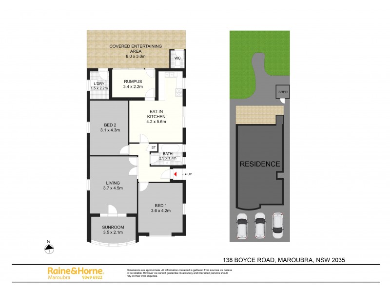 138 Boyce Road, Maroubra NSW 2035 Floorplan