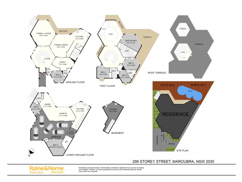 299 Storey Street, Maroubra NSW 2035 Floorplan