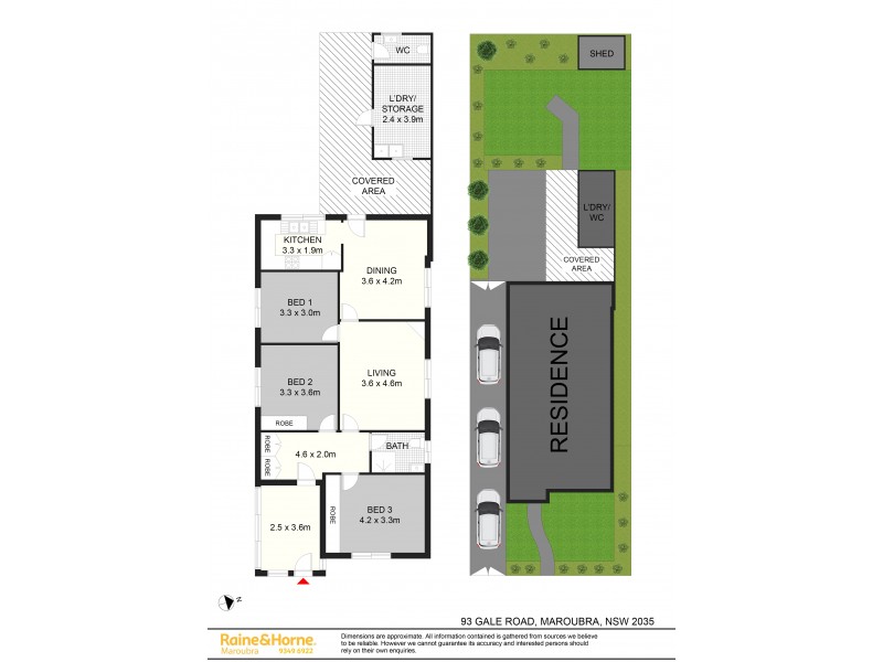 93 Gale Road, Maroubra NSW 2035 Floorplan