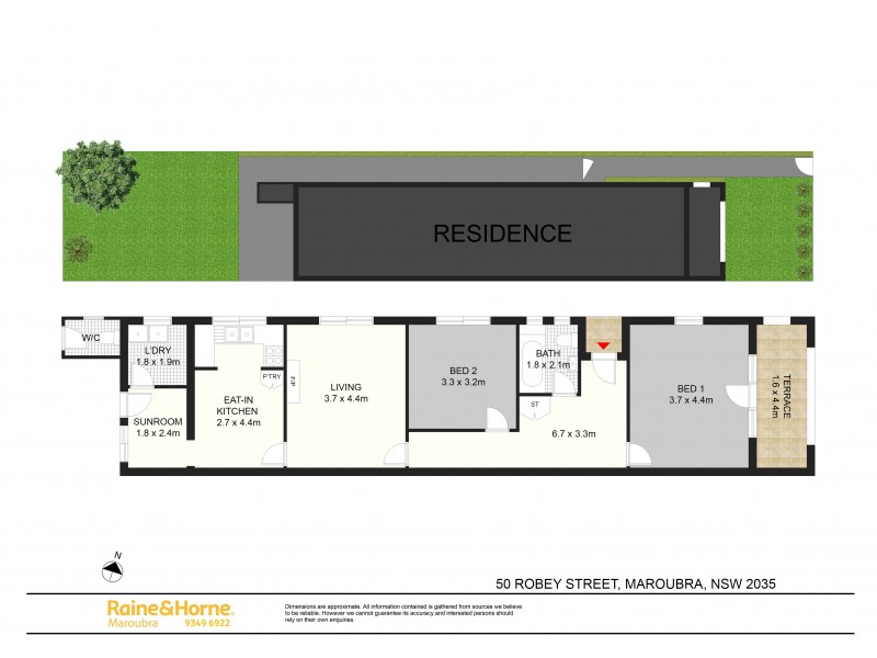 50 Robey Street, Maroubra NSW 2035 Floorplan