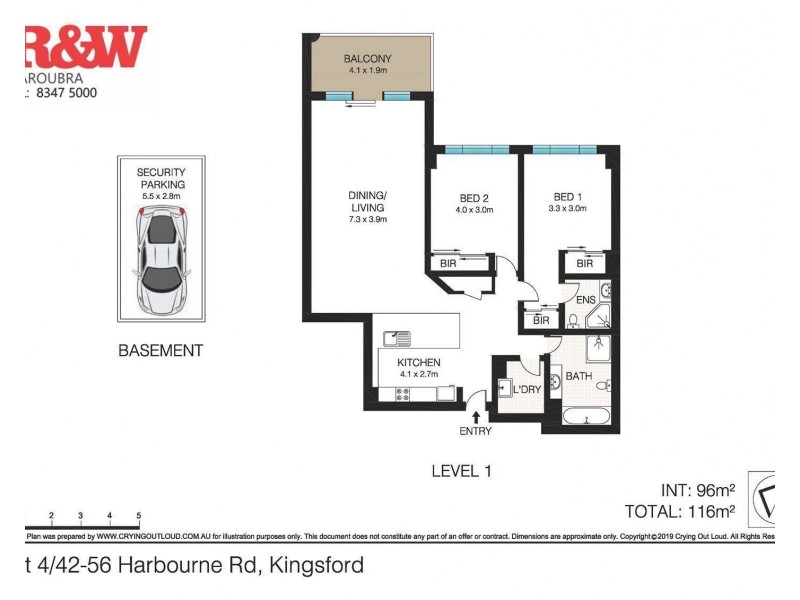4/42-56 Harbourne Road, Kingsford NSW 2032 Floorplan