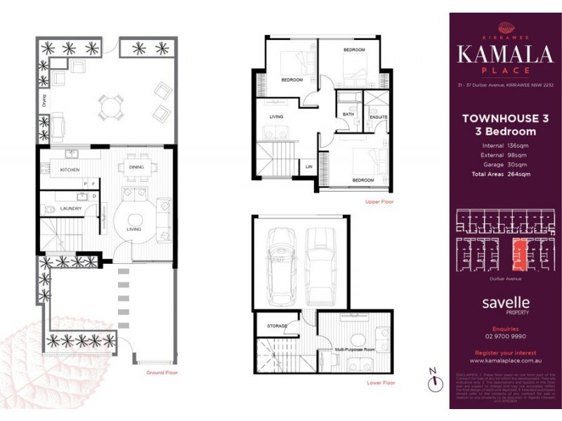 3/31-37 Durbar Ave, Kirrawee NSW 2232 Floorplan
