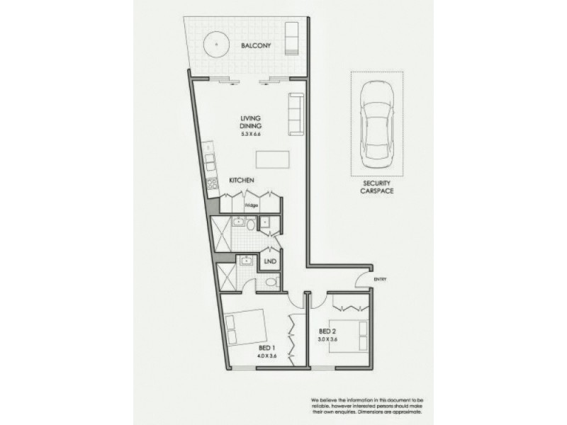 D20/356 George Street, Waterloo NSW 2017 Floorplan