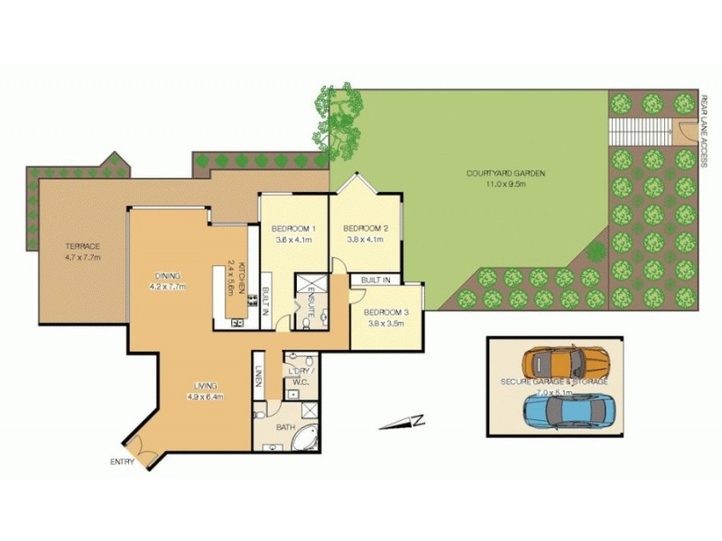 5/3 Birigga Road, Bellevue Hill NSW 2023 Floorplan